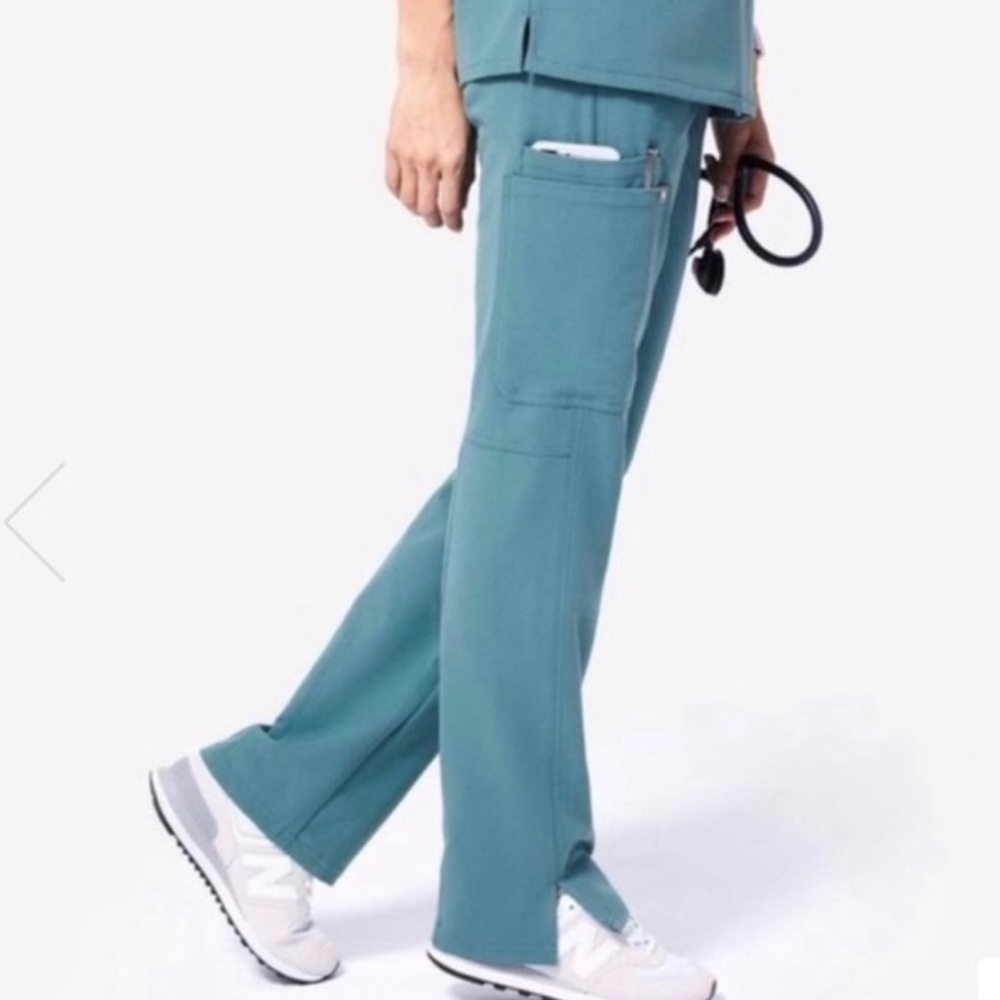 Figs Scrub Kade Cargo Pants Hydrogen Green Size S